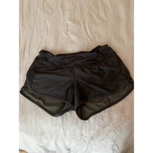 LULULEMON Black Mesh Shorts